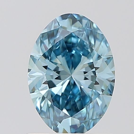 Loose Diamond - OVAL 1.02ct Fancy Vivid Blue VS1