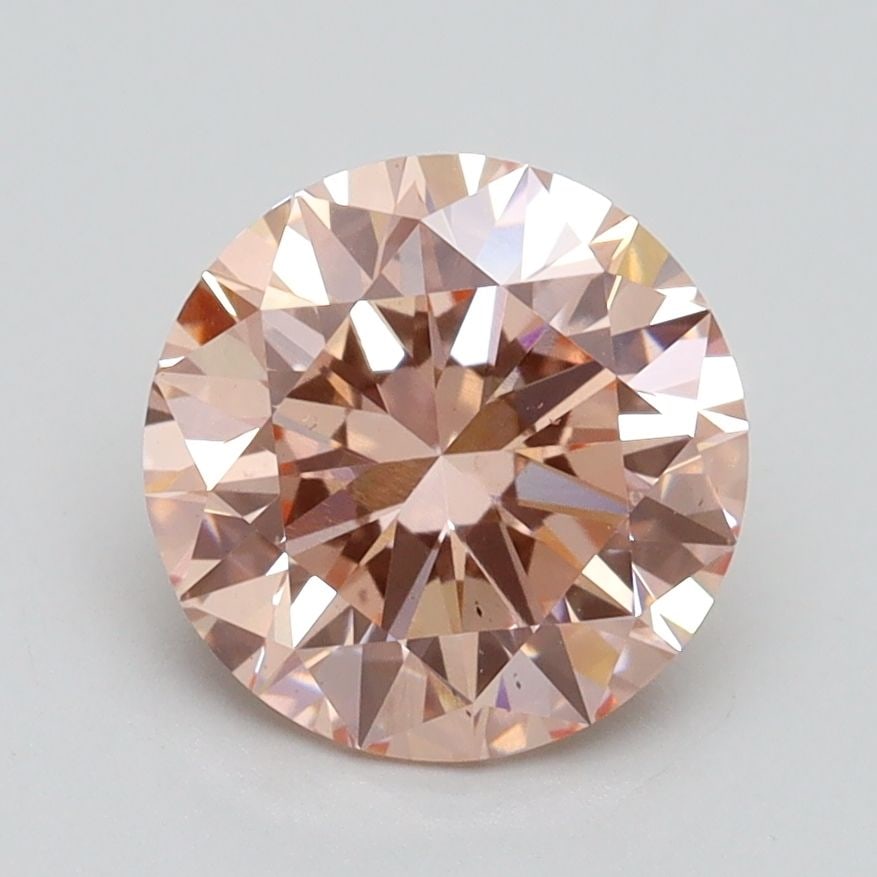 Loose Diamond - ROUND 2.02ct Fancy Intense Pink VS2