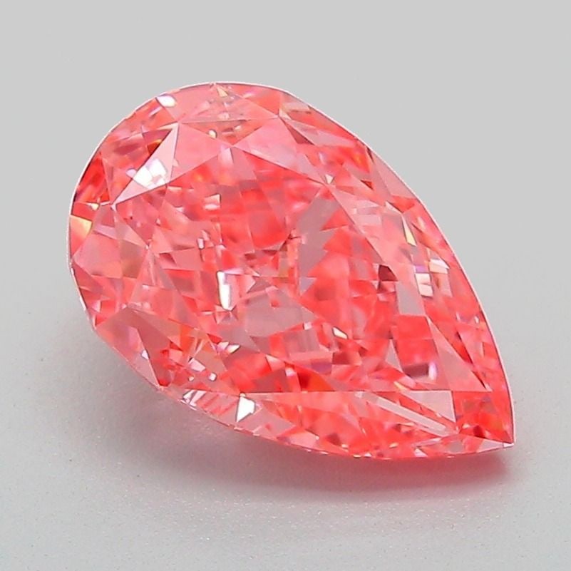 Loose Diamond - PEAR 2.16ct Fancy Vivid Pink VVS2