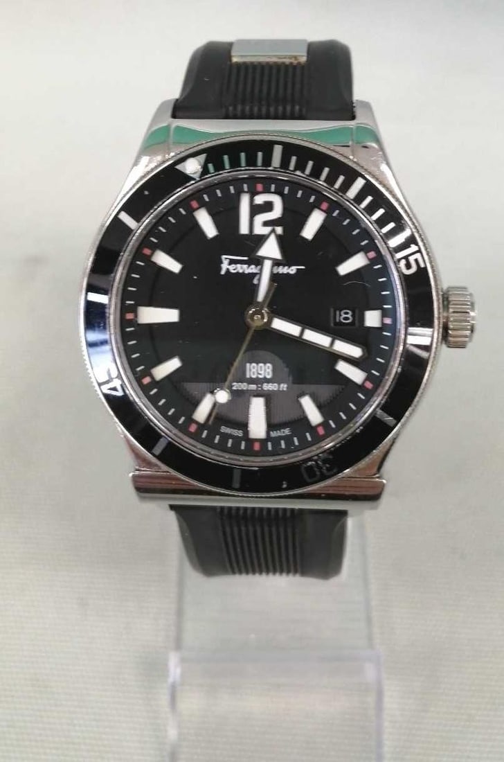 Mens Wristwatch Salvatore Ferragamo 1898 Sports Diver FF3