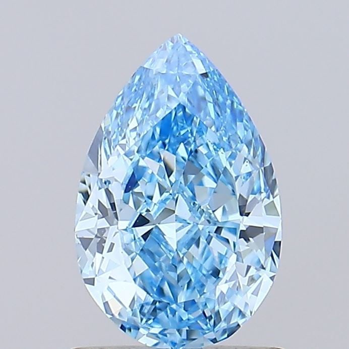 Loose Diamond - PEAR 0.97ct Fancy Vivid Blue VS1