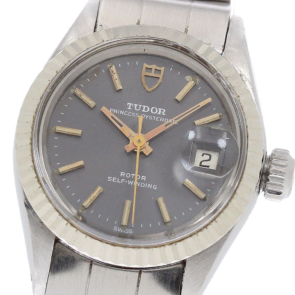 TUDOR Princess Oysterdate 92414 Ladies Automatic Date Watch WG Bezel (1 of 6)