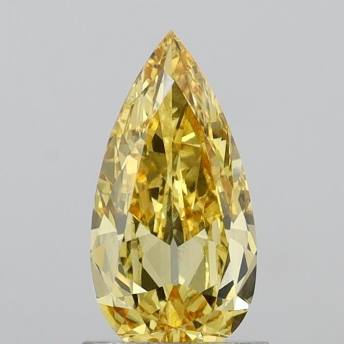 Loose Diamond - PEAR 1.03ct Fancy Intense Yellow VS1: Loose Diamond - PEAR 1.03ct Fancy Intense Yellow VS1 Source: This is a real non-mined Diamond that has been grown in a lab Shape: PEAR Carats: 1.03 Color: Fancy Intense Yellow Certification: IGI Video