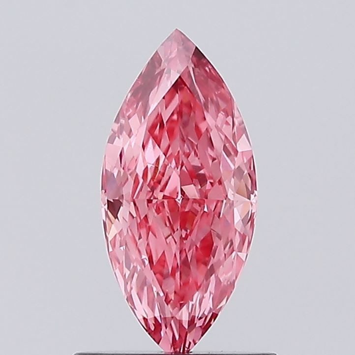 Loose Diamond - MARQUISE 0.79ct Fancy Vivid Pink VVS2
