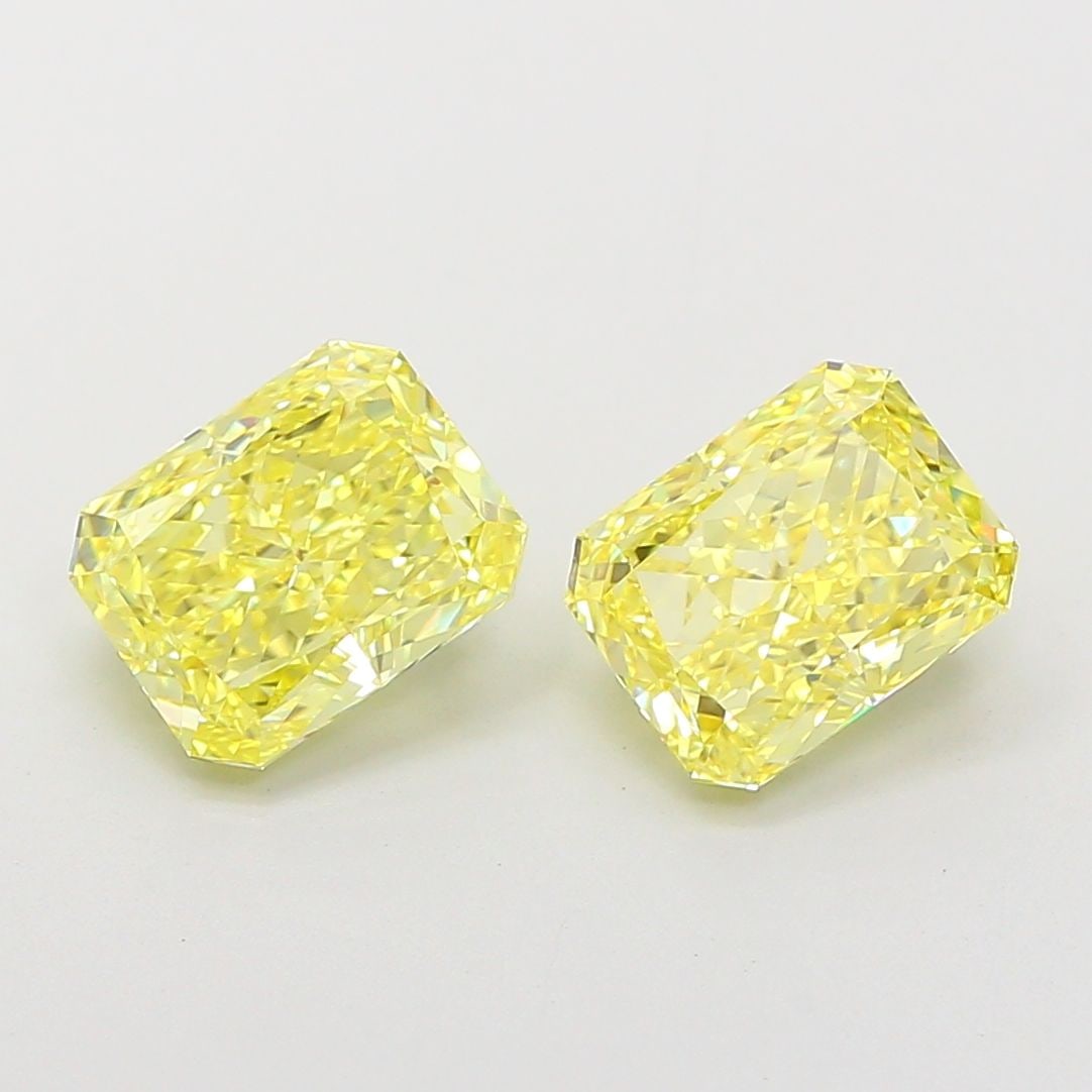 Loose Diamond - RADIANT 2.1ct Fancy Intense Yellow VS1