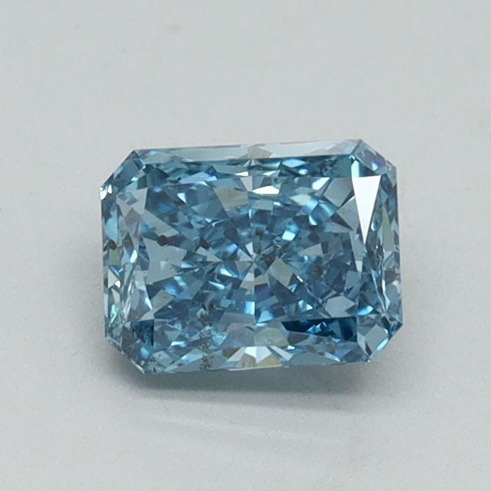 Loose Diamond - RADIANT 0.7ct Fancy Vivid Blue SI2