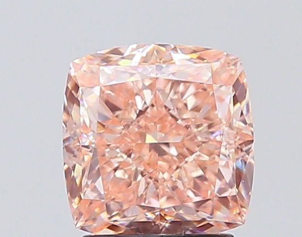 Loose Diamond - CUSHION MODIFIED 2.59ct Fancy Intense Pink VVS2