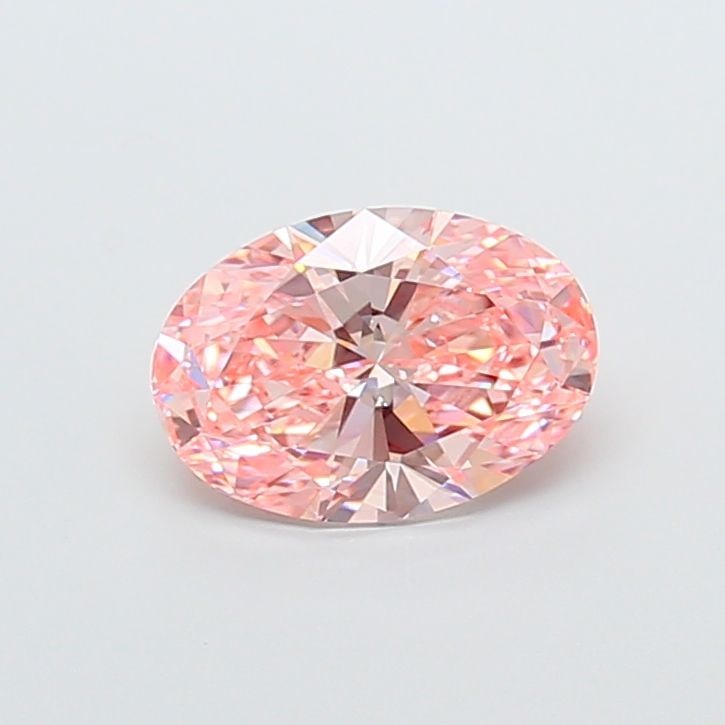 Loose Diamond - OVAL 3.01ct Fancy Vivid Pink VS1