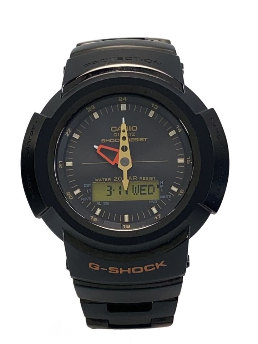 Casio G-Shock AWM-500UA Black Stainless Steel Men's Wristwatch