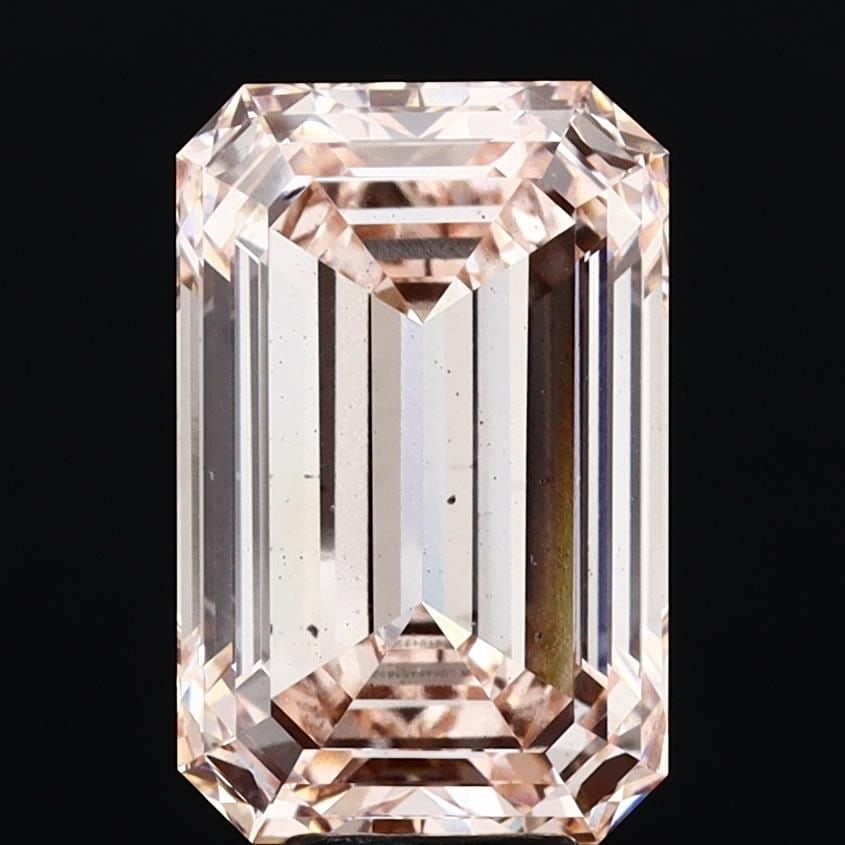 Loose Diamond - EMERALD 11.07ct Fancy Intense Pink SI1
