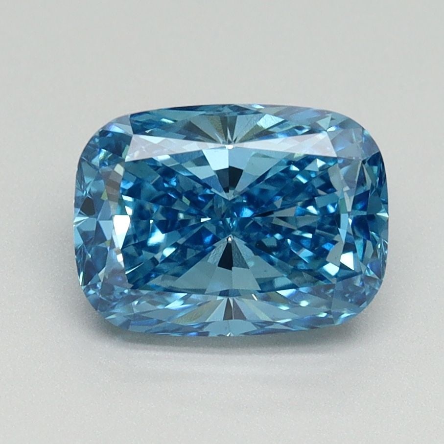 Loose Diamond - CUSHION MODIFIED 2.03ct Fancy Vivid Blue VS1