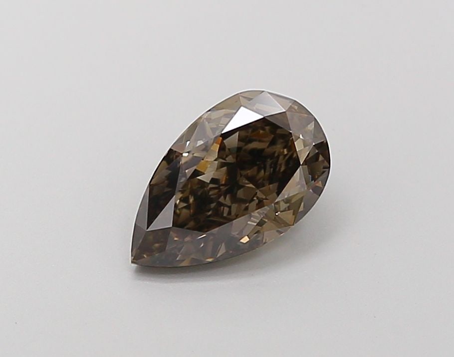 Loose Diamond - PEAR 3.02ct Fancy Vivid Black VS1