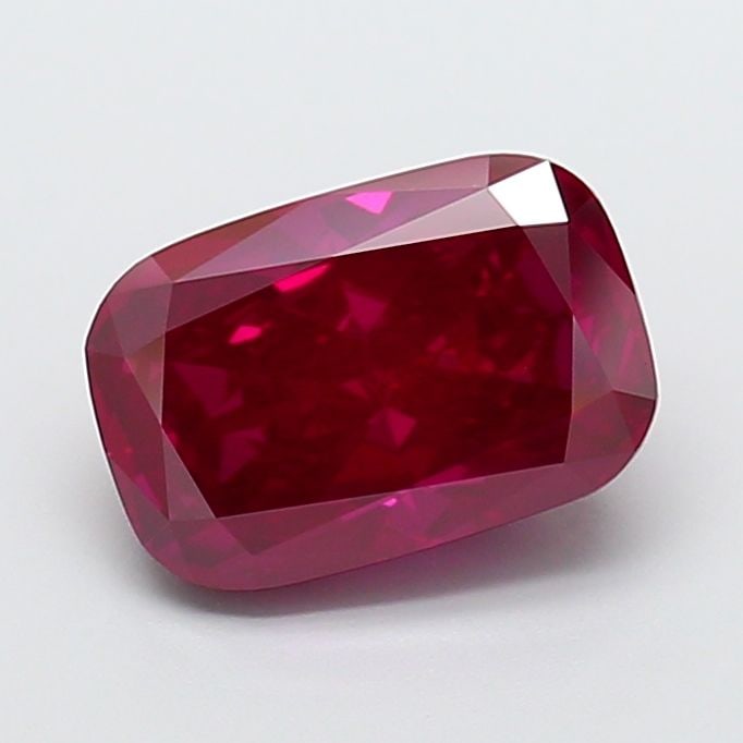 Loose Diamond - CUSHION MODIFIED 4.21ct Fancy Vivid Pink VS1