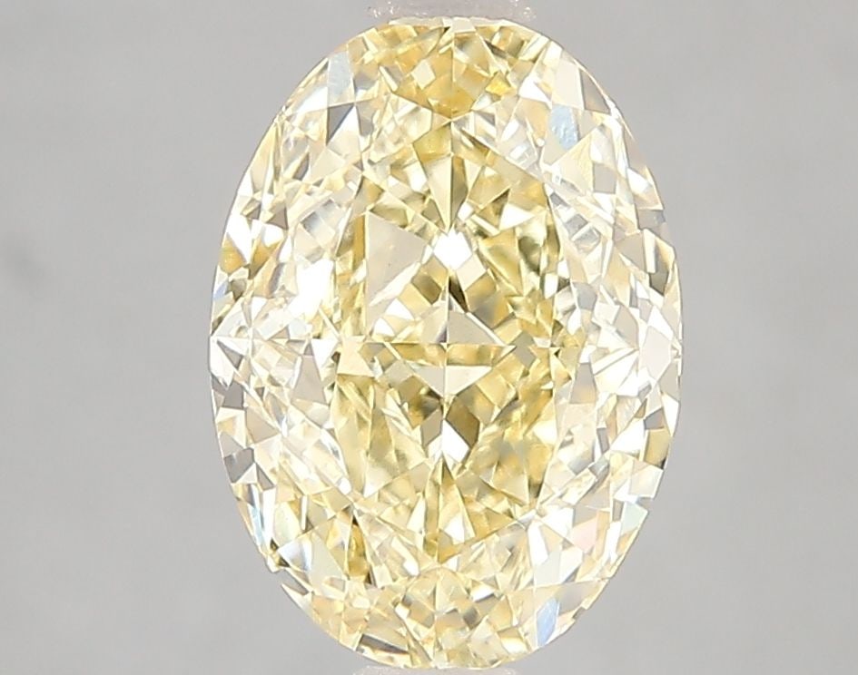 Loose Diamond - OVAL 3.11ct Fancy Intense Yellow VS1