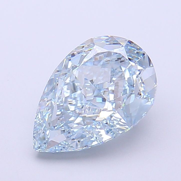 Loose Diamond - PEAR 2.5ct Fancy Intense Blue VVS1