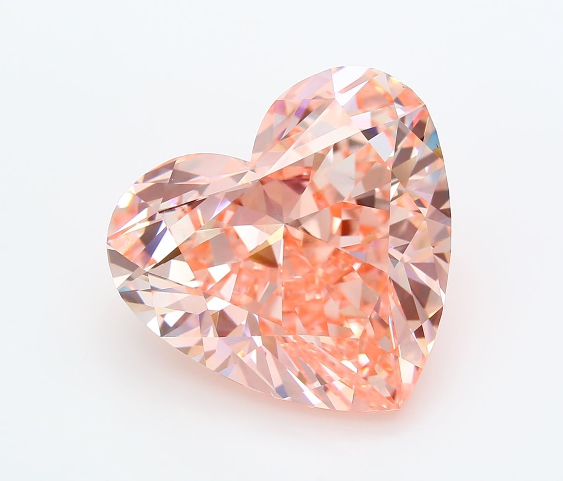 Loose Diamond - HEART 20.88ct Fancy Vivid Pink VS1