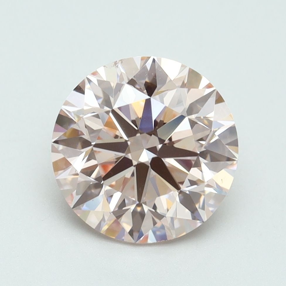Loose Diamond - ROUND 2.5ct Fancy Intense Pink VS1