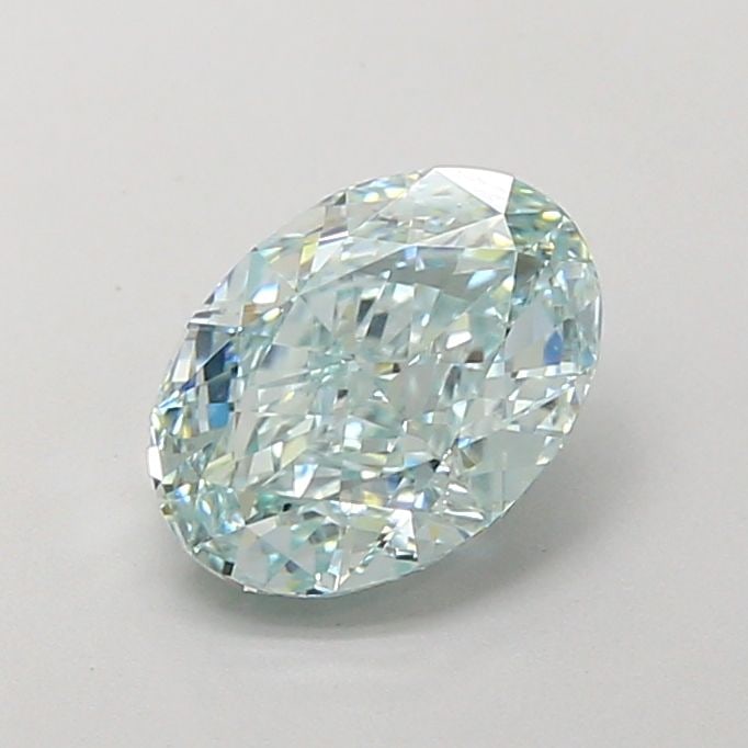 Loose Diamond - OVAL 1.7ct Fancy Intense Green VS1