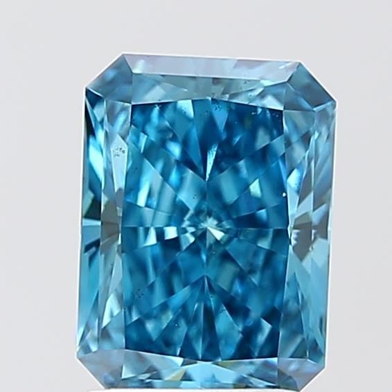 Loose Diamond - RADIANT 1.98ct Fancy Vivid Blue VS2