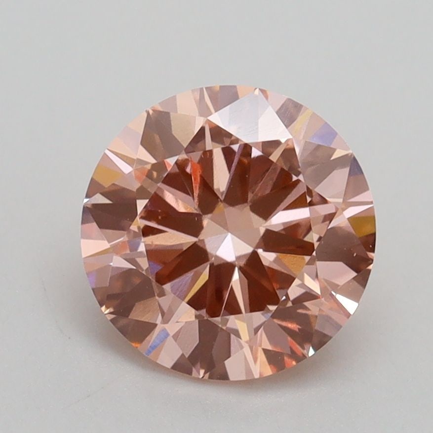 Loose Diamond - ROUND 1.8ct Fancy Intense Pink SI2