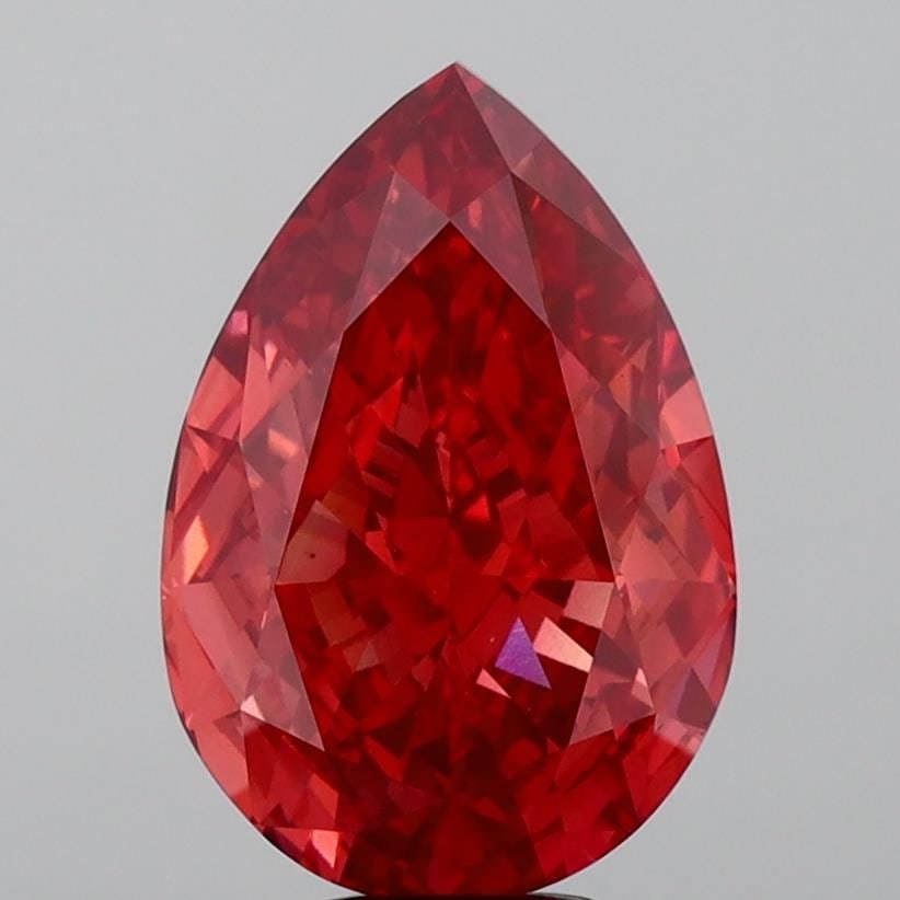 Loose Diamond - PEAR 8.45ct Fancy Vivid Pink VS2