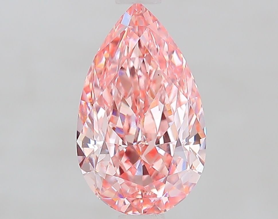 Loose Diamond - PEAR 1.62ct Fancy Vivid Pink VS1