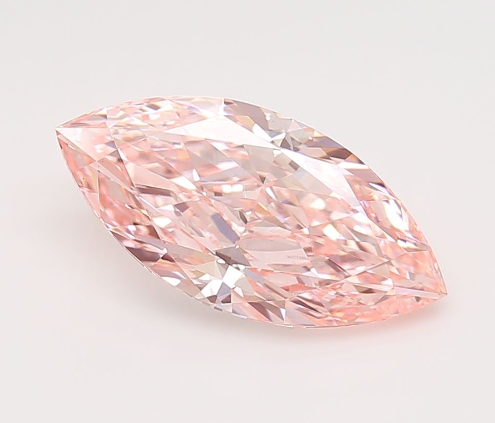 Loose Diamond - MARQUISE 3.57ct Fancy Vivid Pink VS1