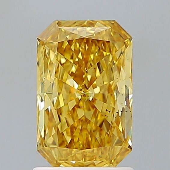 Loose Diamond - RADIANT 1.51ct Fancy Vivid Yellow VS2