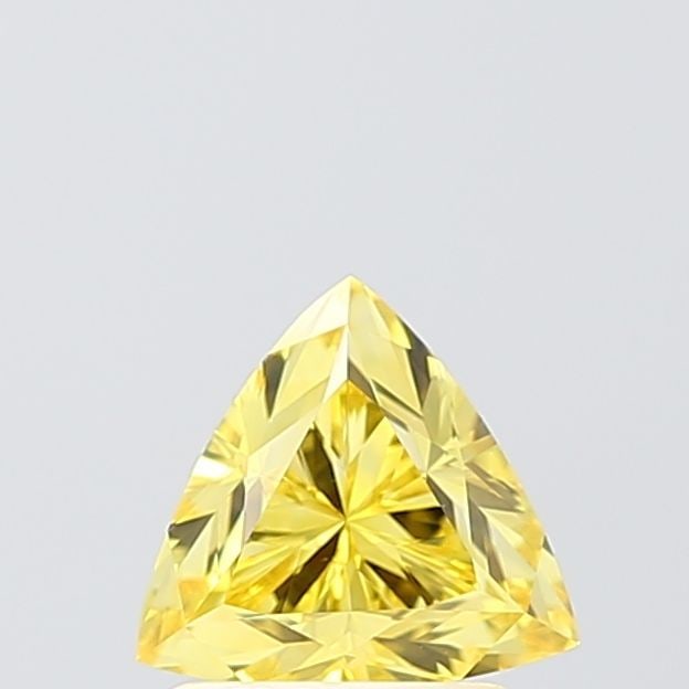 Loose Diamond - TRIANGULAR 1.05ct Fancy Vivid Yellow VS1