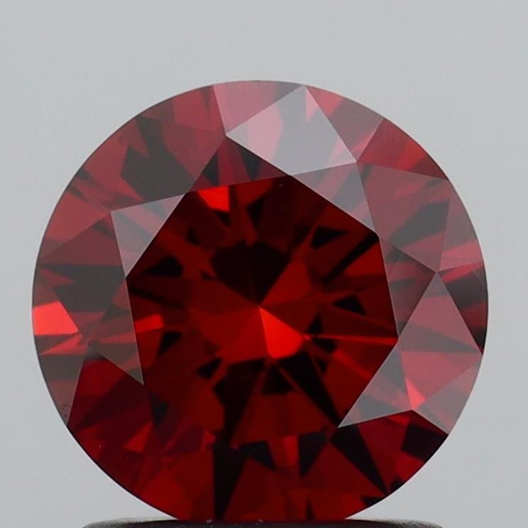 Loose Diamond - ROUND 1.27ct Fancy Deep Orangey Brown VS1