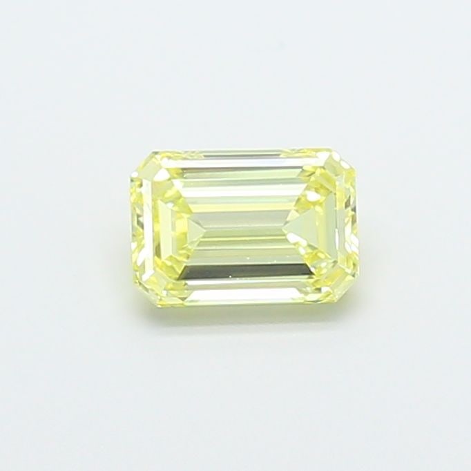 Loose Diamond - EMERALD 1.03ct Fancy Yellow VS2