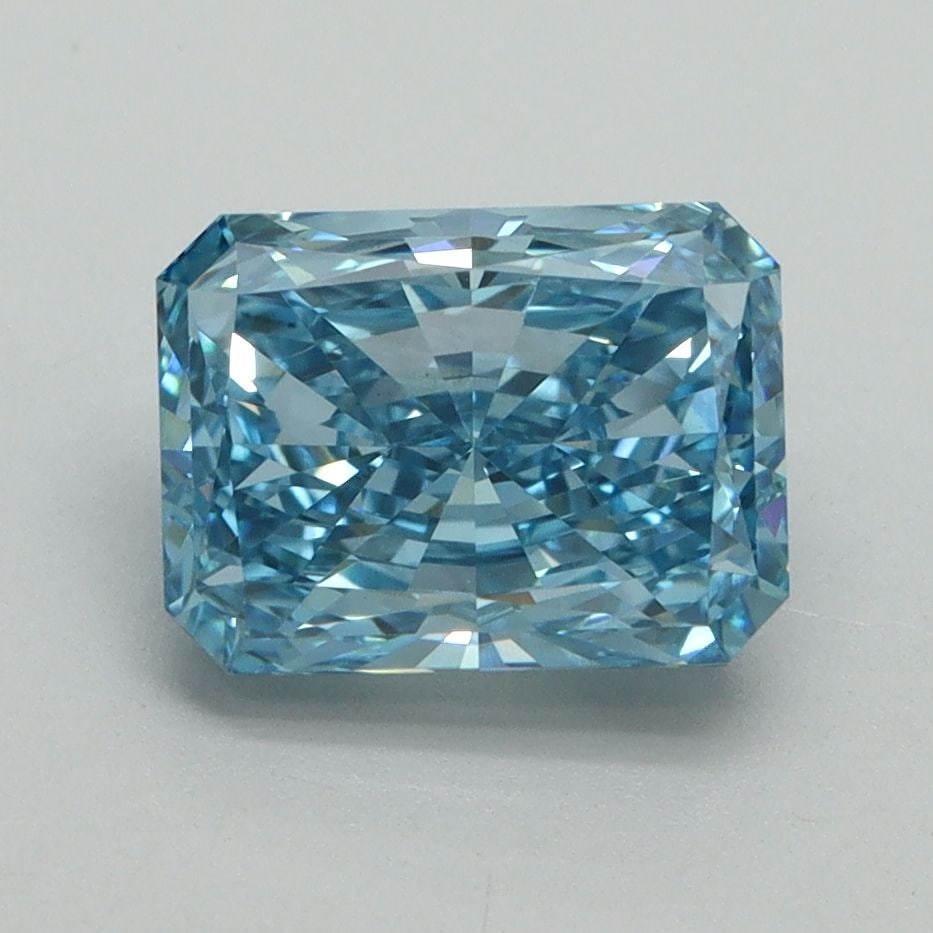 Loose Diamond - RADIANT 2.01ct Fancy Vivid Blue VS1
