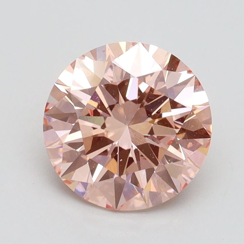 Loose Diamond - ROUND 1.57ct Fancy Intense Pink SI1