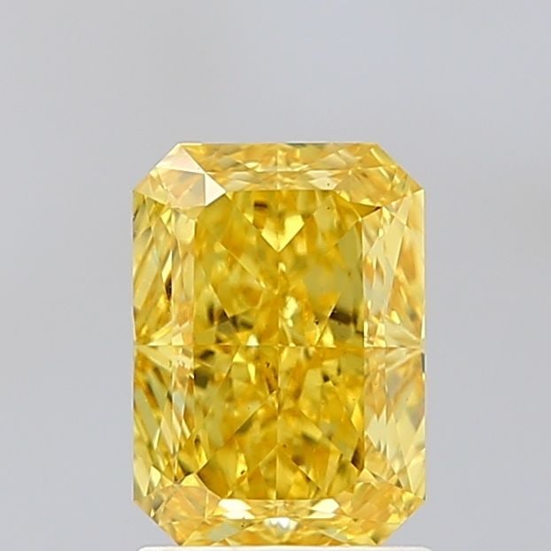 Loose Diamond - RADIANT 1.74ct Fancy Vivid Yellow VS2: Loose Diamond - RADIANT 1.74ct Fancy Vivid Yellow VS2 Source: This is a real non-mined Diamond that has been grown in a lab Shape: RADIANT Carats: 1.74 Color: Fancy Vivid Yellow Certification: IGI Vid