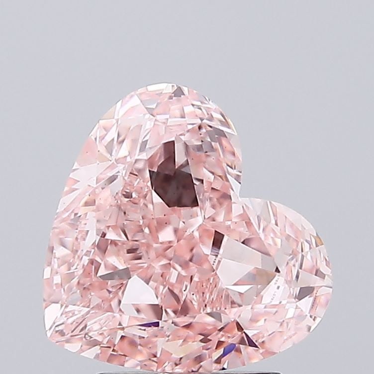 Loose Diamond - HEART 3.01ct Fancy Vivid Pink VS1