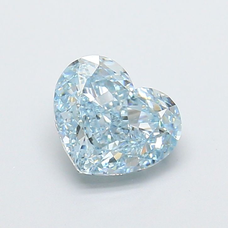 Loose Diamond - HEART 2.1ct Fancy Intense Blue VVS2
