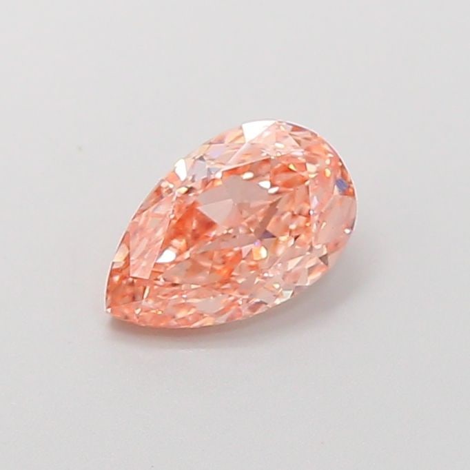 Loose Diamond - PEAR 1.1ct Fancy Light Orangey Brown VS1