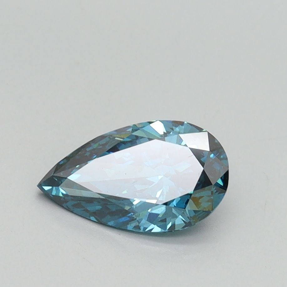 Loose Diamond - PEAR 0.7ct Fancy Vivid Blue SI1