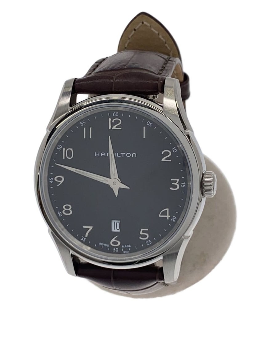 Hamilton Jazzmaster Quartz Leather Men's Wristwatch H385111