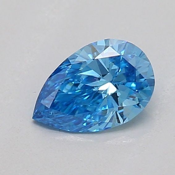 Loose Diamond - PEAR 0.27ct Fancy Vivid Blue VS1