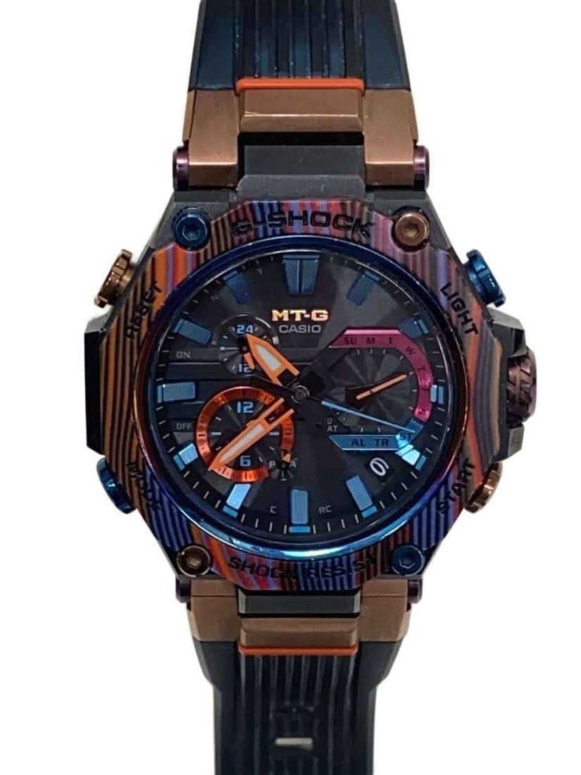 Casio G Shock MTG B2000XMG 1AJR Solar Men's Wristwatch: Casio G Shock MTG B2000XMG 1AJR Solar Men's Wristwatch This CASIO G-SHOCK Solar MTG-B2000XMG-1AJR men's wristwatch features a robust black case and band. Sourced and manufactured in Japan, it is desig