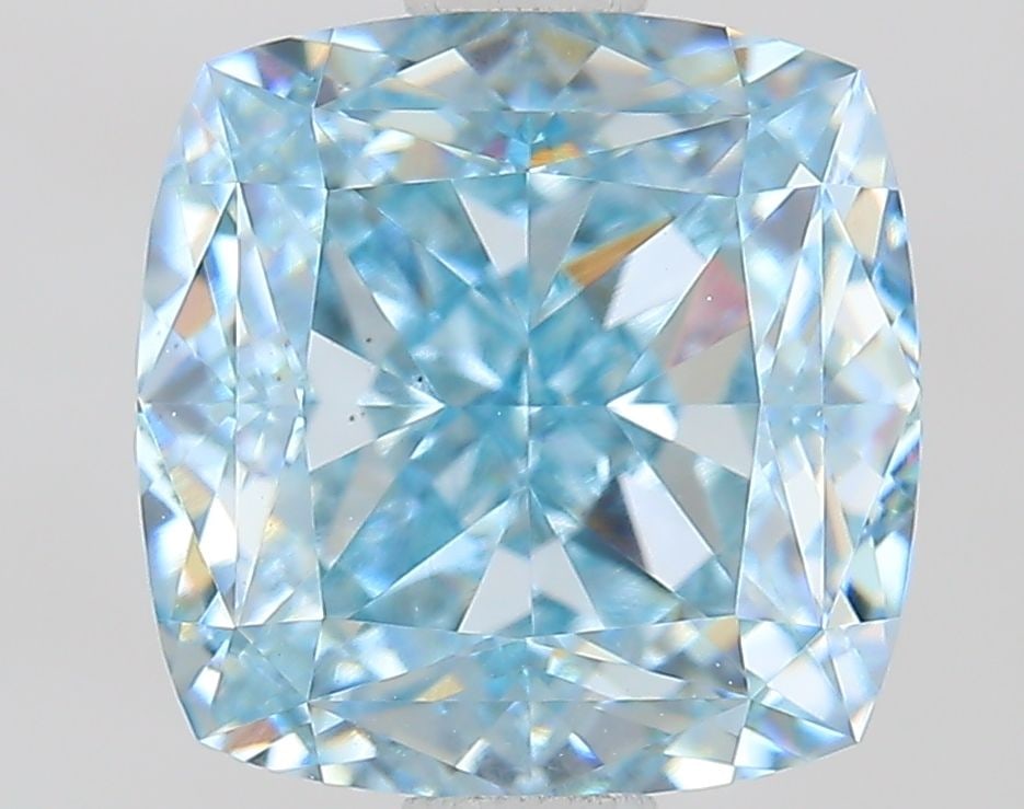 Loose Diamond - CUSHION MODIFIED 2.06ct Fancy Blue VS1