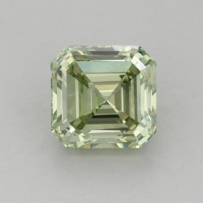Loose Diamond - SQUARE EMERALD 0.72ct Fancy Vivid Green VS1