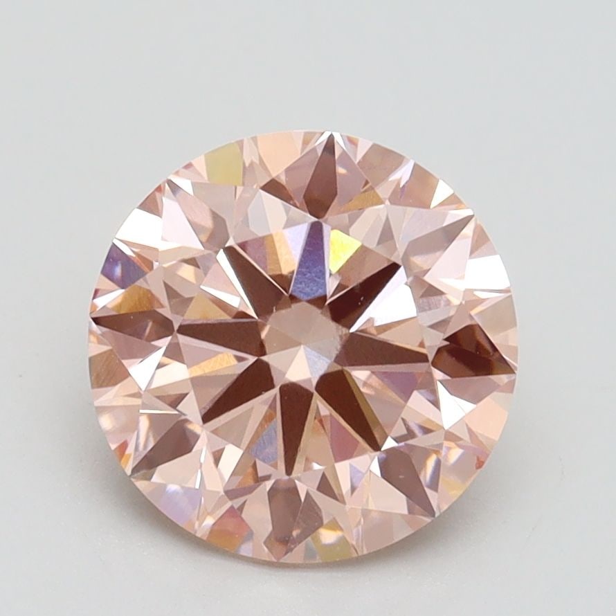Loose Diamond - ROUND 2.24ct Fancy Intense Pink VS1