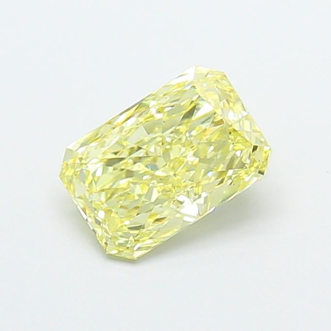 Loose Diamond - RADIANT 1.38ct Fancy Yellow VS2: Loose Diamond - RADIANT 1.38ct Fancy Yellow VS2 Source: This is a real non-mined Diamond that has been grown in a lab Shape: RADIANT Carats: 1.38 Color: Fancy Yellow Certification: IGI Video: