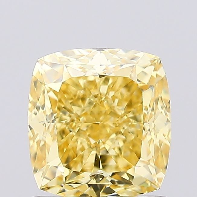 Loose Diamond - CUSHION MODIFIED 1.2ct Fancy Intense Yellow VS1