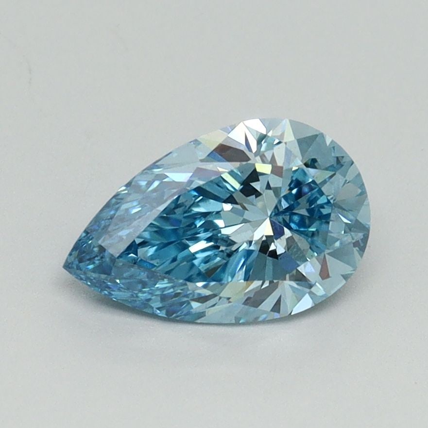 Loose Diamond - PEAR 1.02ct Fancy Vivid Blue VS1