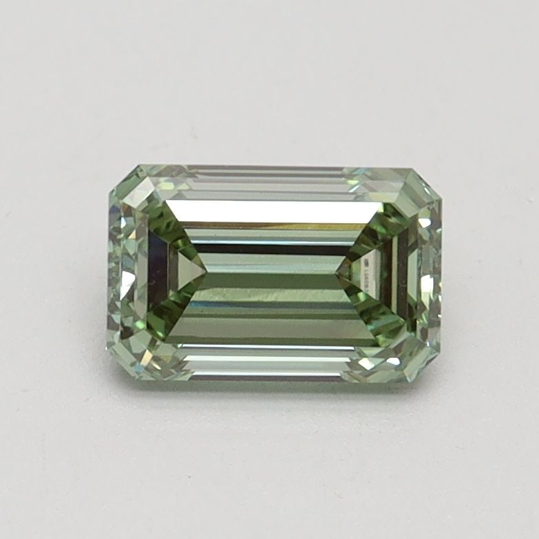 Loose Diamond - EMERALD 0.81ct Fancy Intense Green VS1: Loose Diamond - EMERALD 0.81ct Fancy Intense Green VS1 Source: This is a real non-mined Diamond that has been grown in a lab Shape: EMERALD Carats: 0.81 Color: Fancy Intense Green Certification: IGI V