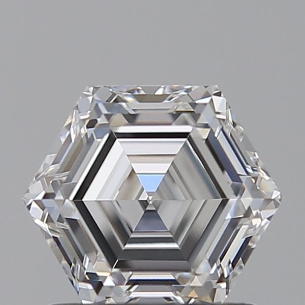 Loose Diamond - HEXAGONAL 1.06ct D VVS1: Loose Diamond - HEXAGONAL 1.06ct D VVS1 Source: This is a real non-mined Diamond that has been grown in a lab Shape: HEXAGONAL Carats: 1.06 Color: D Clarity: VVS1 Certification: NONE Video: