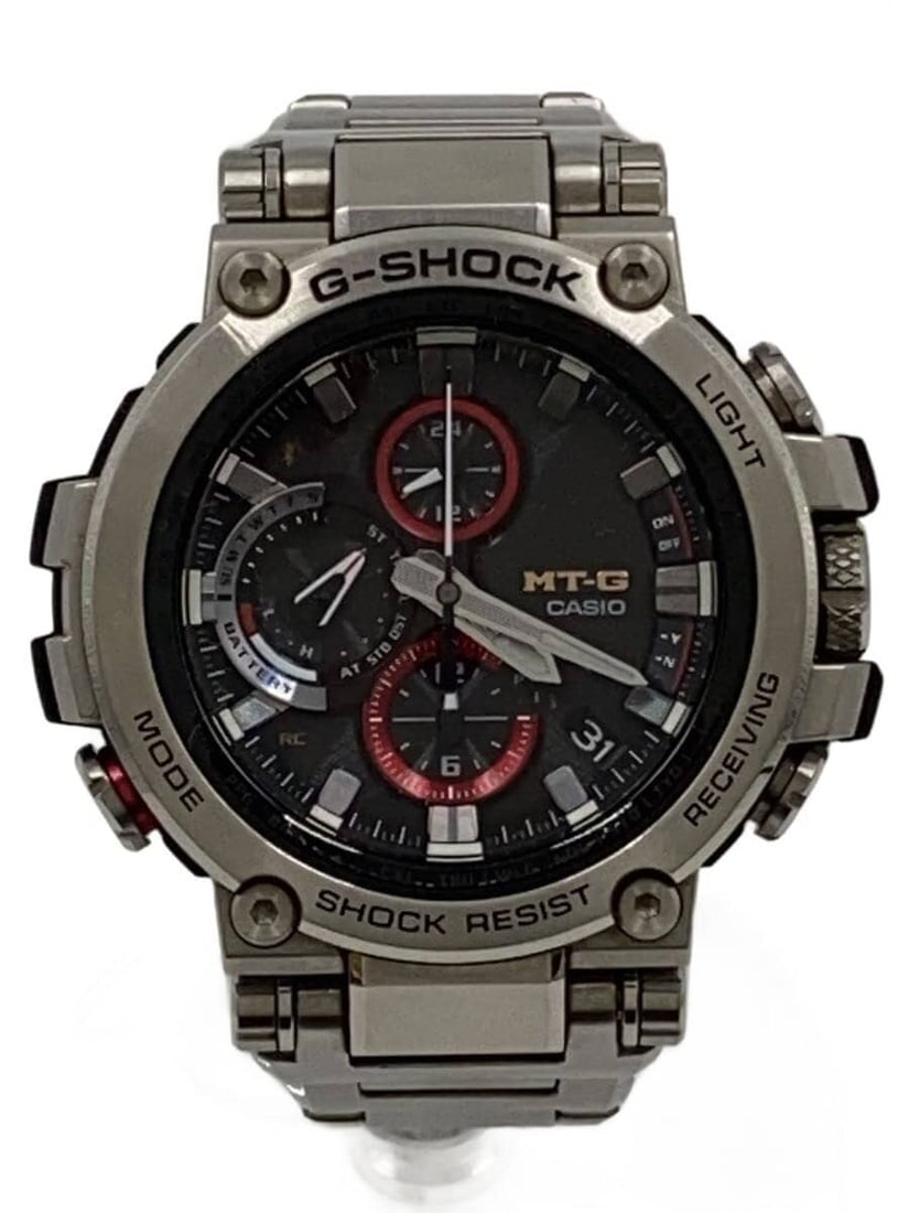 CASIO MTG-B1000D-1AJF Stainless Steel Wristwatch: CASIO MTG-B1000D-1AJF Stainless Steel Wristwatch This Casio G-SHOCK MTG-B1000D-1AJF men's wristwatch features a durable stainless steel construction in a silver finish. Designed for reliability, it is